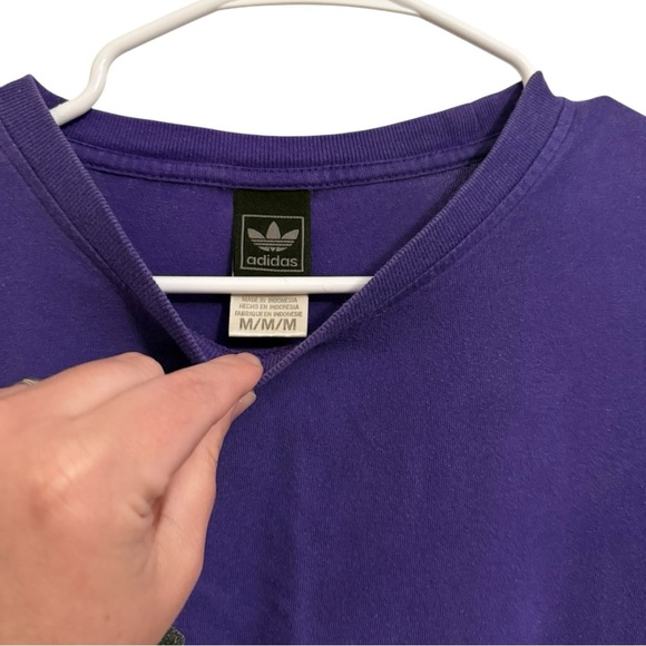 Adidas NBA Magic Johnson Julius Erving Grail Tee Vintage Lakers Sixers Rare Y2K - Picture 2 of 4